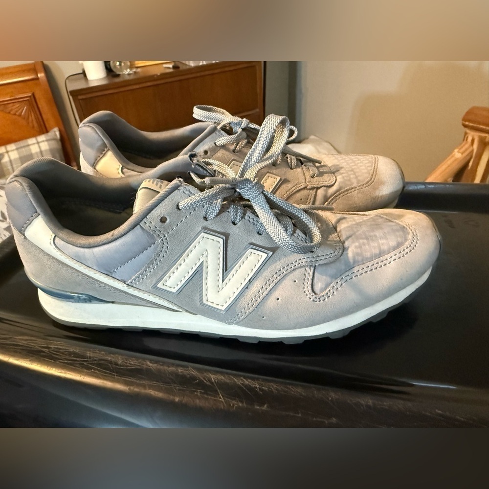 New Balance light blue/gray women’s Sneakers